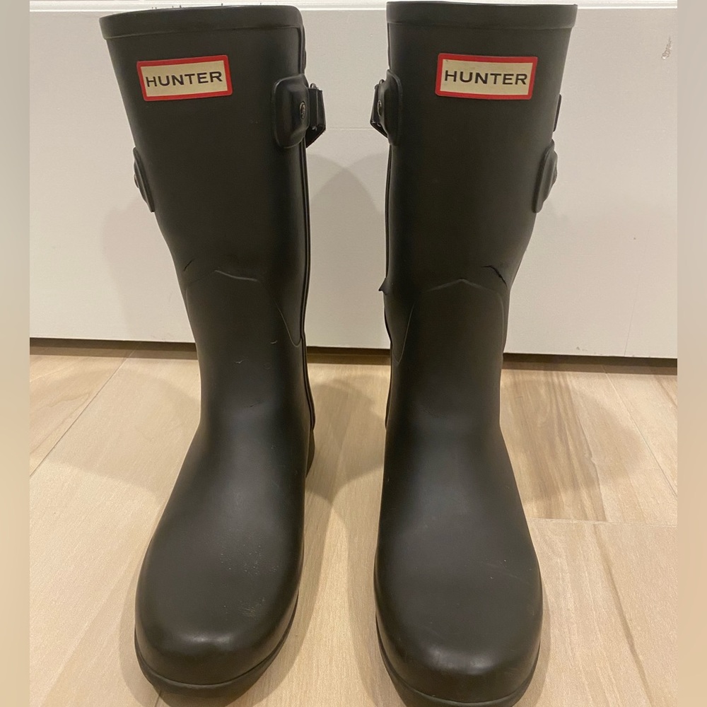Hunter rain boots